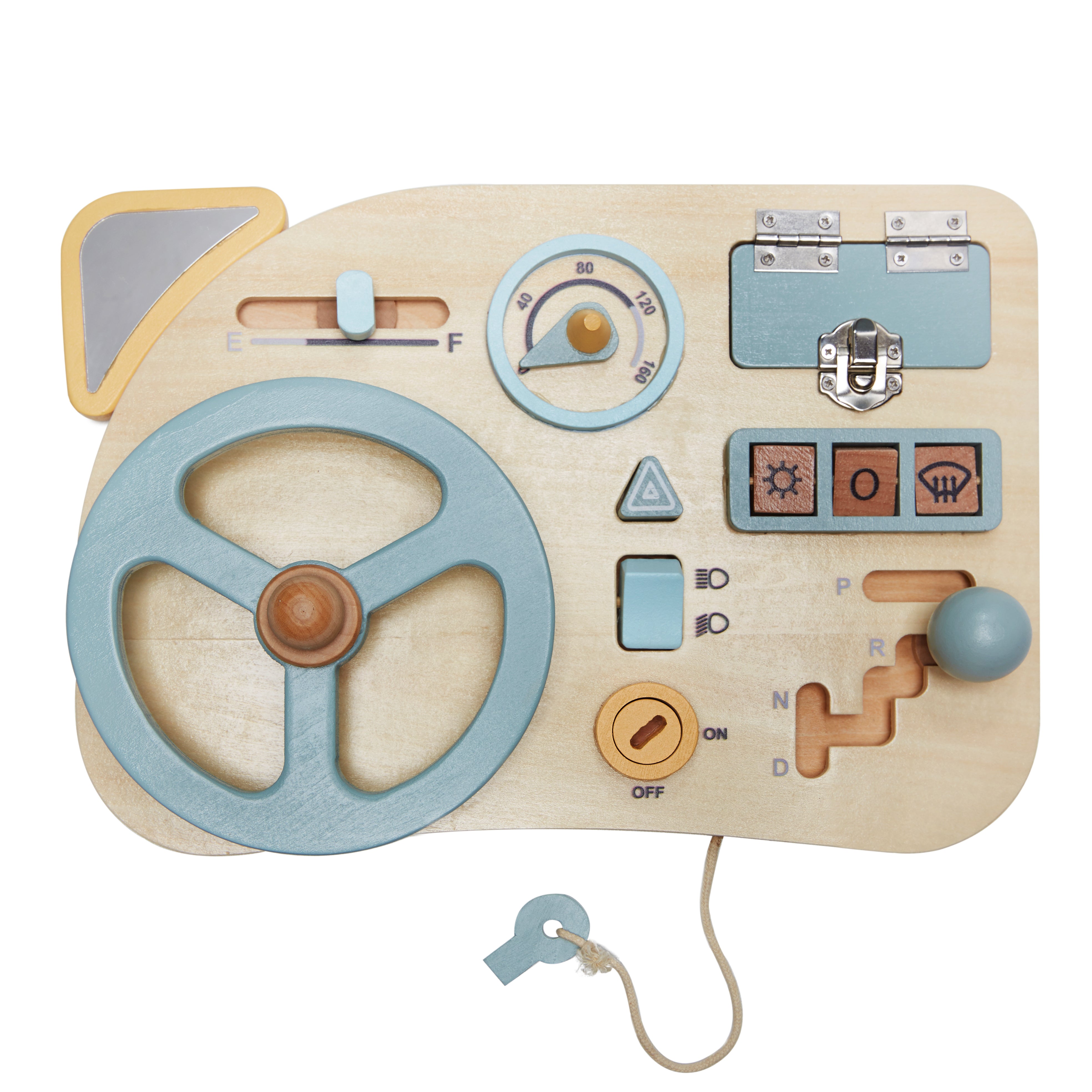 Busy Board for Toddlers - Steering Wheel - La-la-llama – La-La